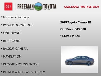 2015 Toyota Camry 4dr Sdn I4 Auto XLE