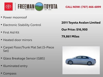 2011 Toyota Avalon 4dr Sdn