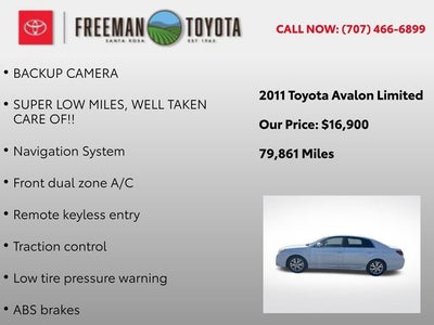 2011 Toyota Avalon 4dr Sdn