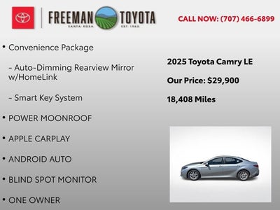 2025 Toyota Camry XLE