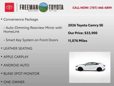 2026 Toyota Camry LE