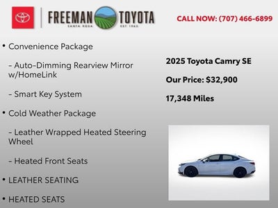 2025 Toyota Camry SE