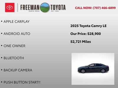 2025 Toyota Camry LE