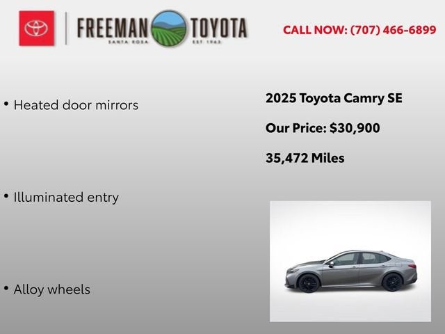 2025 Toyota Camry LE