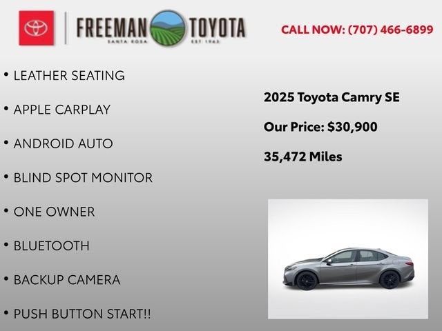 2025 Toyota Camry LE