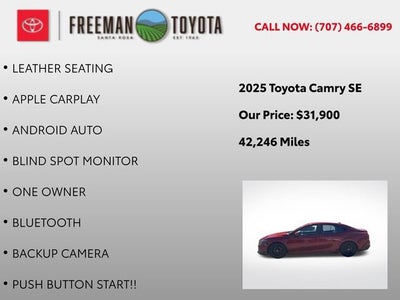2025 Toyota Camry SE