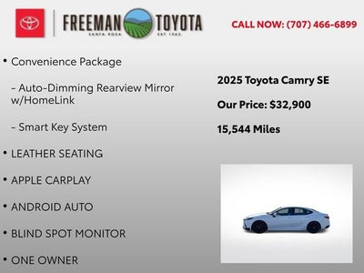 2025 Toyota Camry SE