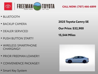 2025 Toyota Camry SE