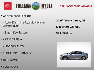 2025 Toyota Camry LE