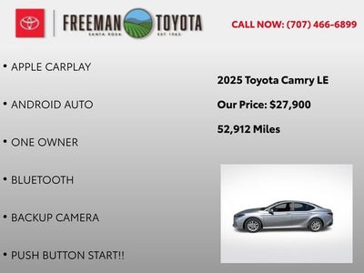 2025 Toyota Camry LE
