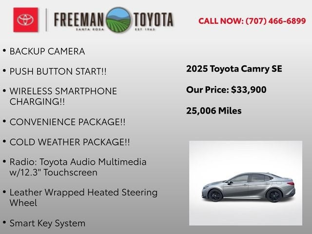 2025 Toyota Camry LE