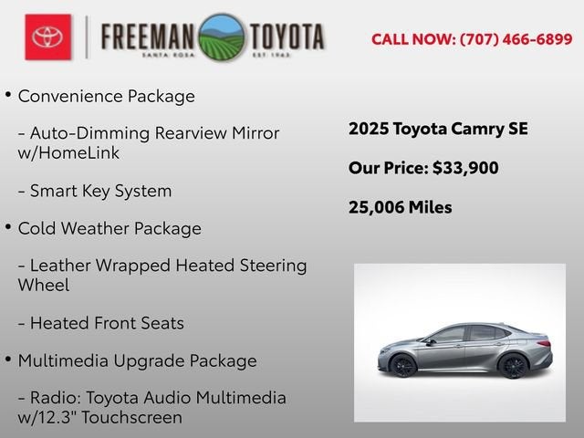 2025 Toyota Camry LE
