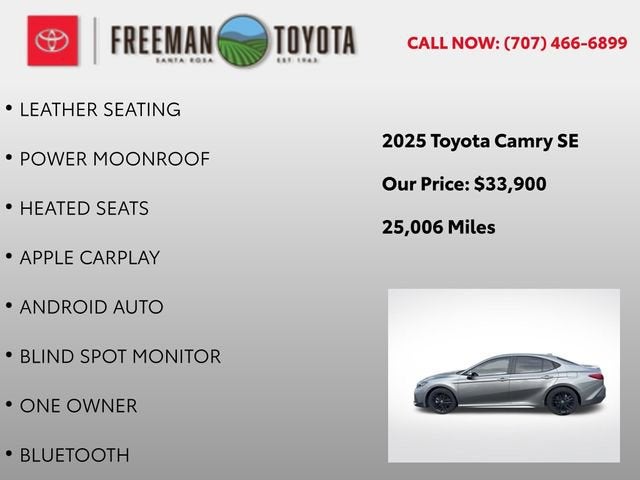 2025 Toyota Camry LE