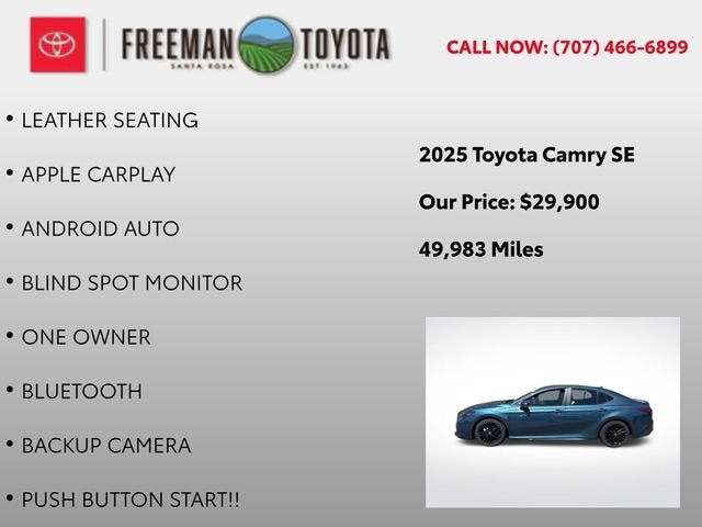 2025 Toyota Camry LE