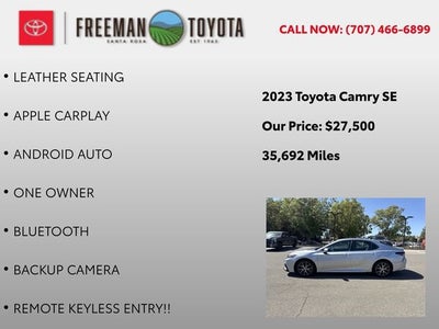 2023 Toyota Camry SE Auto