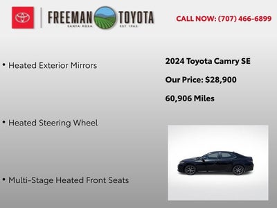 2024 Toyota Camry SE Auto AWD