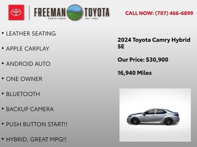 2024 Toyota Camry Base