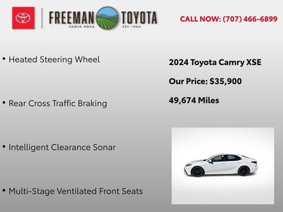 2024 Toyota Camry XSE V6 Auto