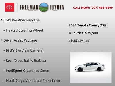2024 Toyota Camry XSE V6 Auto