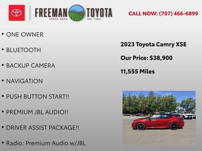 2023 Toyota Camry XSE V6 Auto