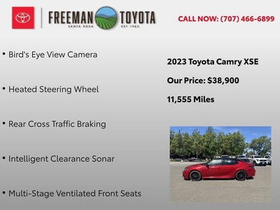 2023 Toyota Camry XSE V6 Auto