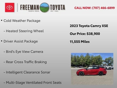 2023 Toyota Camry XSE V6 Auto