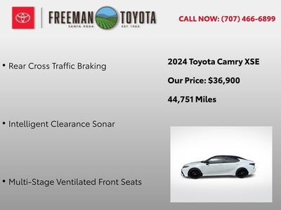 2024 Toyota Camry XSE V6 Auto