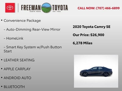 2020 Toyota Camry SE Auto