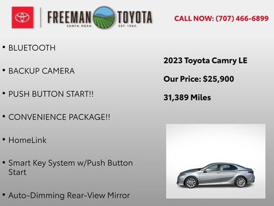 2023 Toyota Camry LE Auto