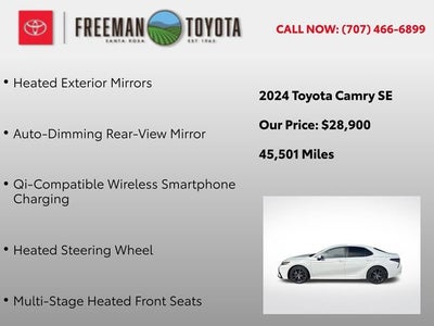 2024 Toyota Camry SE Auto