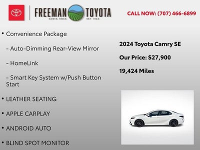 2024 Toyota Camry SE Auto