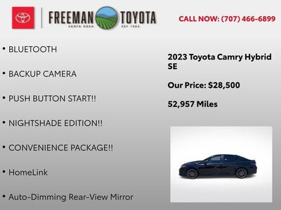 2023 Toyota Camry Base
