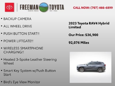 2023 Toyota RAV4 Hybrid Limited AWD