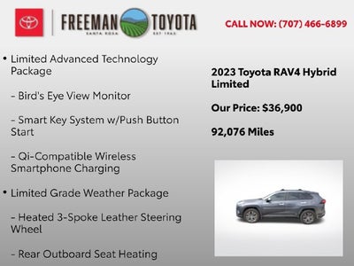 2023 Toyota RAV4 Hybrid Limited AWD