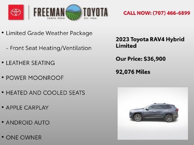 2023 Toyota RAV4 Hybrid Limited AWD