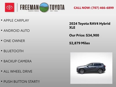 2024 Toyota RAV4 Hybrid XLE AWD