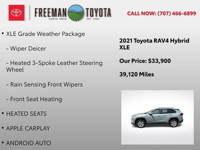 2021 Toyota RAV4 Hybrid XLE AWD