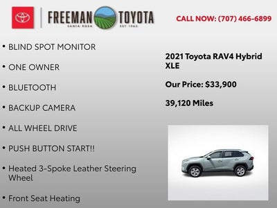 2021 Toyota RAV4 Hybrid XLE AWD
