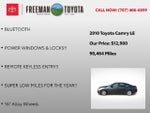 2010 Toyota Camry 4dr Sdn I4 Auto LE