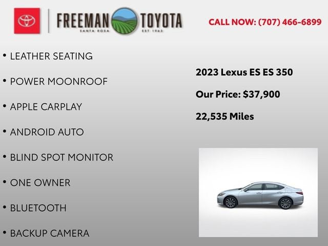 2023 Lexus ES ES 350 FWD