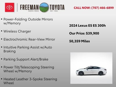 2024 Lexus ES ES 300h FWD