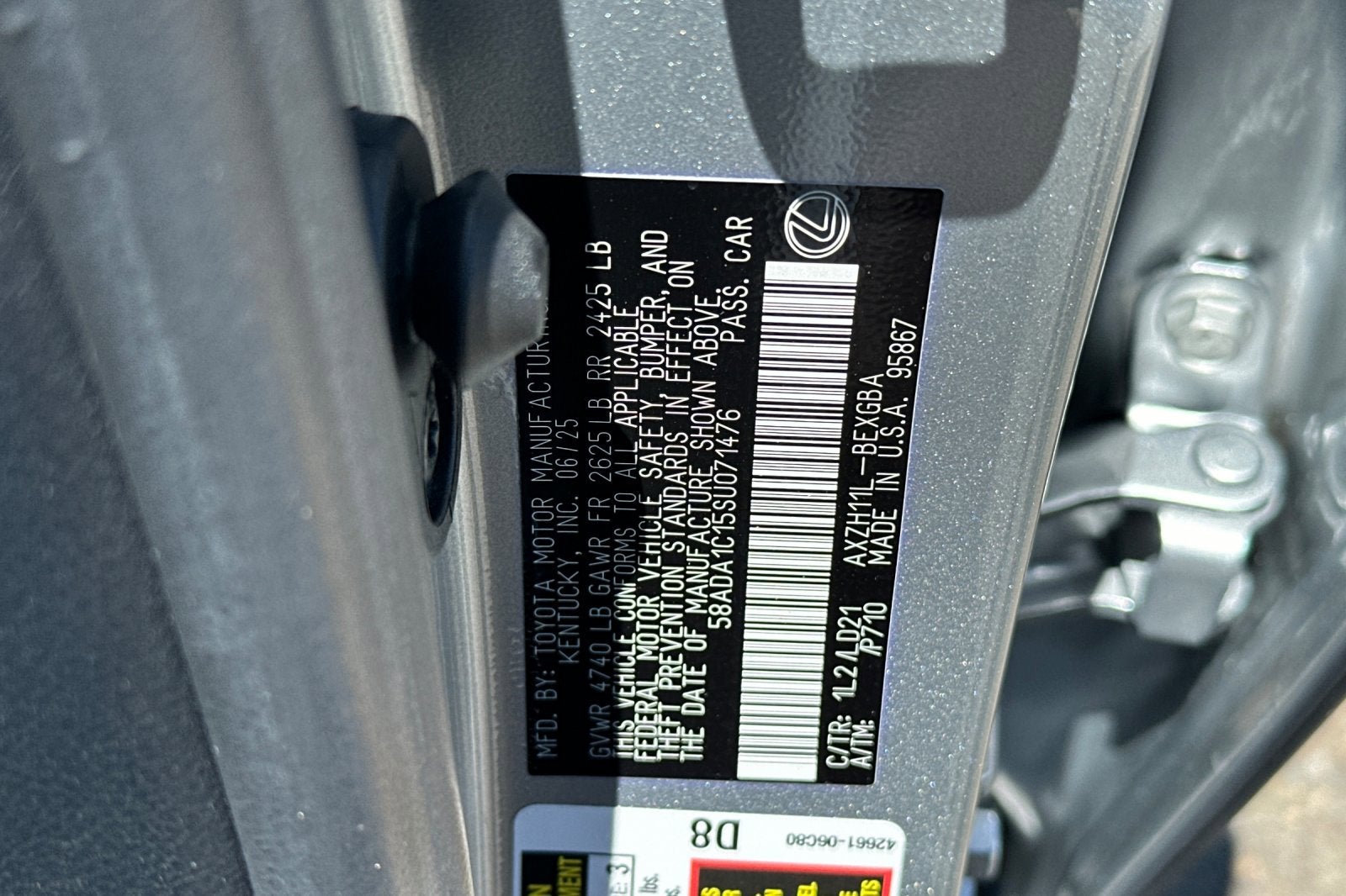 2025 Lexus ES ES 300h FWD