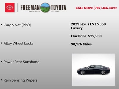 2021 Lexus ES ES 350 Luxury FWD