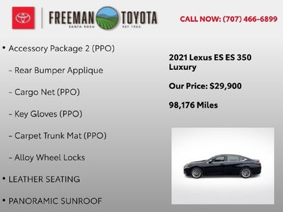 2021 Lexus ES ES 350 Luxury FWD