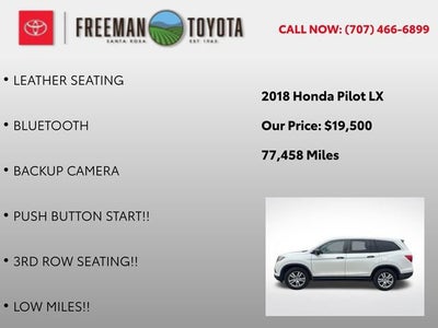 2018 Honda Pilot LX 2WD