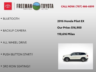 2016 Honda Pilot AWD 4dr EX
