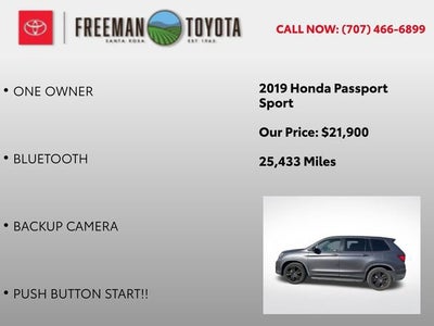 2019 Honda Passport Sport FWD
