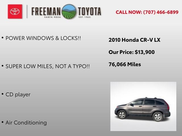 2010 Honda CR-V 2WD 5dr LX