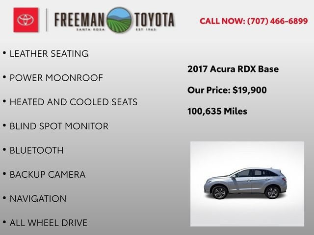 2017 Acura RDX AWD w/Advance Pkg