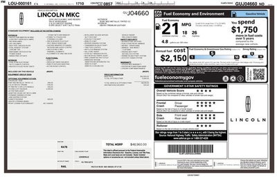 2016 Lincoln MKC AWD 4dr Reserve